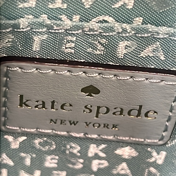 Kate Spade Light Blue Satchel. EUC - Picture 13 of 16